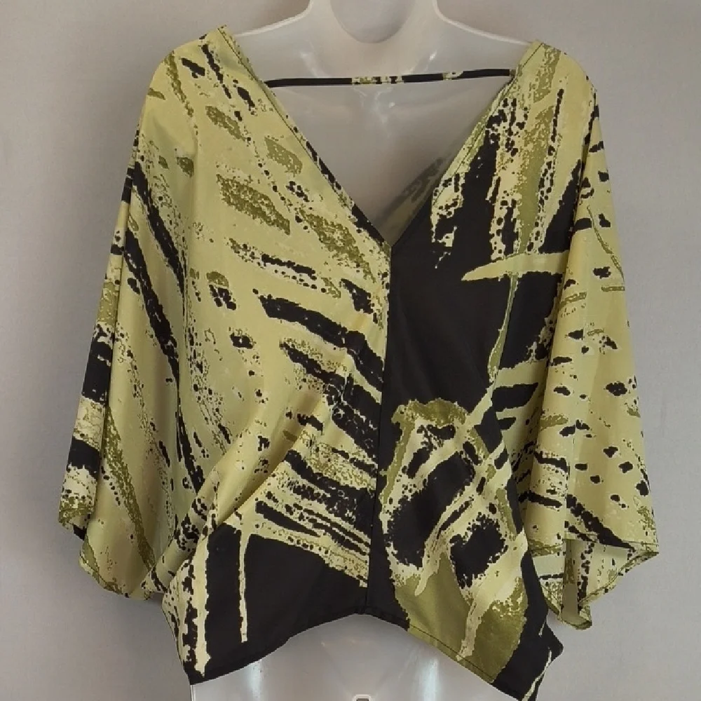 Ramona Larue By Arianne Green Silk Top size XS - Picture 3 of 7